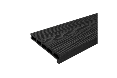 Ступень ДПК Grand Line 170х25мм 3D Винтаж Графит 3м — 1