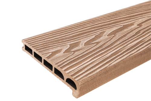 Ступень ДПК Grand Line 170х25мм 3D Винтаж Орех 3м — 1