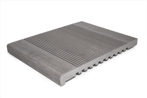 Ступень ДПК Grand Line 320х22мм Массив Серый 2м — 1