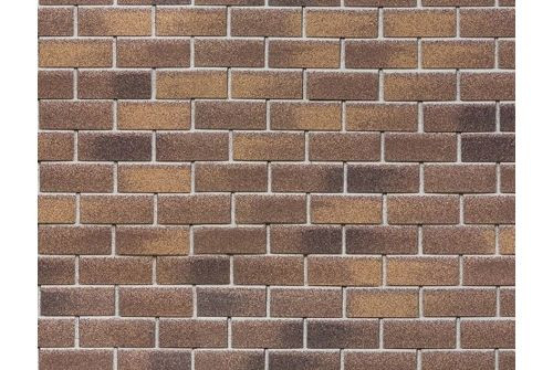 ТЕХНОНИКОЛЬ HAUBERK фасадная плитка Бельгийский Кирпич (2,5м2) — 1