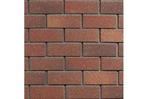 ТЕХНОНИКОЛЬ HAUBERK фасадная плитка, Терракотовый кирпич — 1