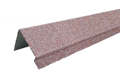 ТЕХНОНИКОЛЬ HAUBERK наличник оконный металлический LUX, мраморный — 1