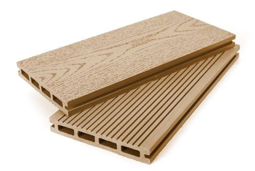 Террасная доска ДПК Grand Line 140мм вельвет и тиснение под дерево Бронза 3м (БШТ) — 1