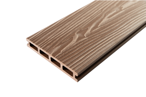 Террасная доска ДПК Grand Line 150х25мм 3D Винтаж Орех 4м — 1