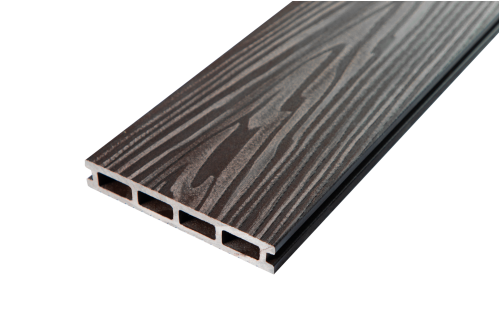 Террасная доска ДПК Grand Line 150х25мм 3D Винтаж Венге 4м — 1