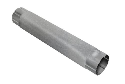 Труба круглая соединительная GL ZN 90 мм 1 м Zn цинк — 1