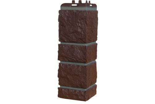 Угол Grand Line Камелот Design шоколадный со швом RAL 7006 — 1