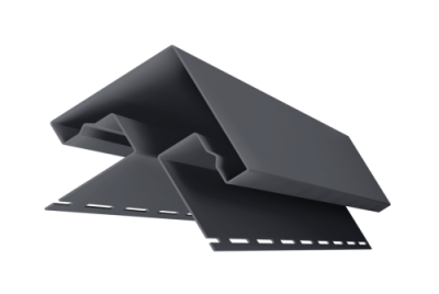 Угол прямой Grand Line Decor Premium Acryl графит (3,0м)