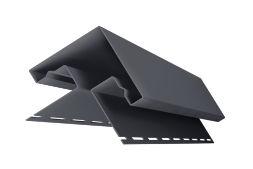 Угол прямой Grand Line Decor Premium Acryl графит (3,0м) — 1