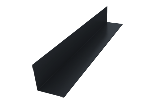Угол внутренний Dacha ФПЛ 0,45 PE с пленкой RAL 7024 мокрый асфальт (1,25) ШК — 1
