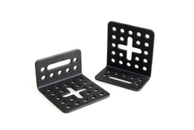 Уголок для перил ДПК Grand Line 3D черный (упаковка 2шт)