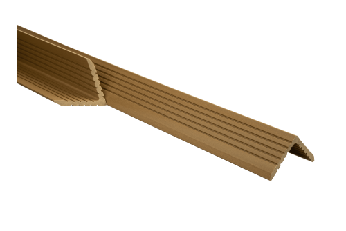 Уголок ДПК Grand Line внешний 56х56мм Винтаж Орех 3м — 1