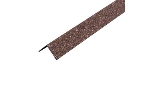 Уголок внешний Grand Line гранулят 50х50х1250, красный — 1