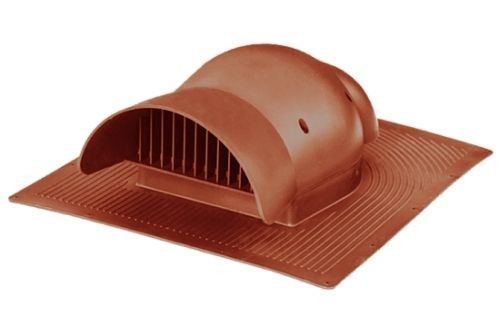 Вентиль кровельный Krovent KTV красно-коричневый — 1