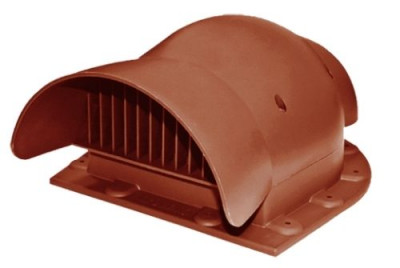 Вентиль кровельный Krovent KTV-Seam красно-коричневый