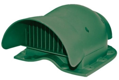 Вентиль кровельный Krovent KTV-Wave зеленый