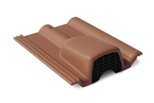 Вентиляционная черепица Braas Франкфуртская коричневый — 1