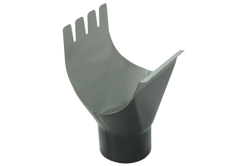 Воронка GL PE 125/90 мм RAL 7024 мокрый асфальт — 2