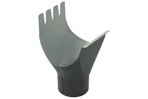 Воронка GL PE Matt 125/90 мм RAL 7024 мокрый асфальт — 1