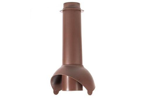 Выход канализации Krovent Pipe-VT 110 неизолированный коричневый — 1