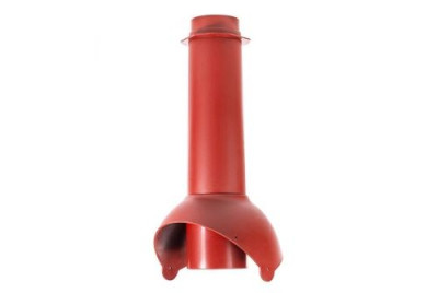 Выход канализации Krovent Pipe-VT 110 неизолированный красный