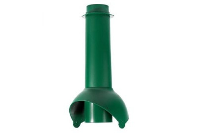 Выход канализации Krovent Pipe-VT 110 неизолированный зеленый