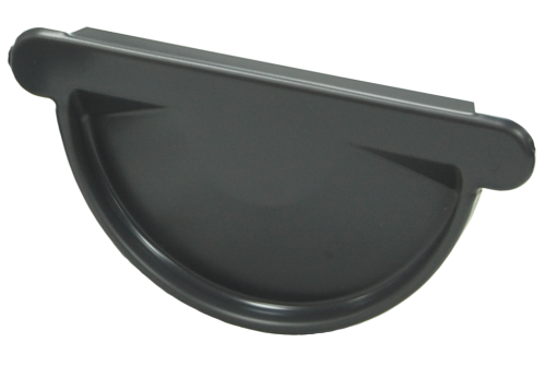 Заглушка торцевая универсальная GL PE 125 мм RAL 7024 мокрый асфальт — 2