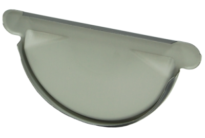 Заглушка торцевая универсальная GL PE 125 мм RAL 7024 мокрый асфальт