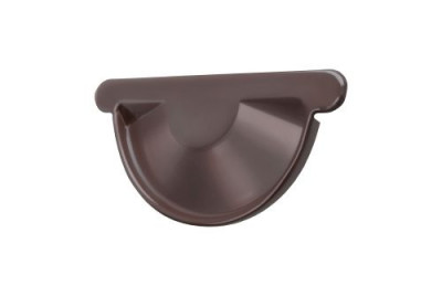 Заглушка торцевая универсальная GL PE 125 мм RR 32 темно-коричневый