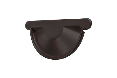 Заглушка торцевая универсальная GL PE Matt 125 мм RR 32 темно-коричневый — 1