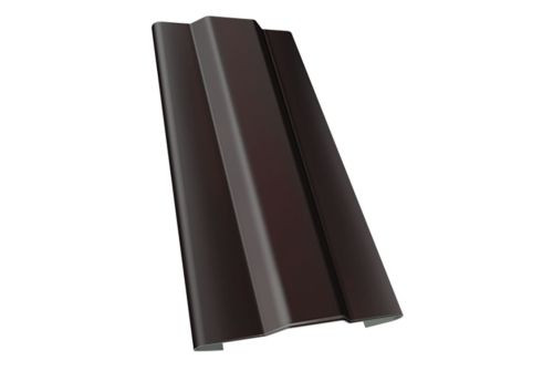 Защелка для кронштейна трубы GL PE Matt RR 32 темно-коричневый — 1