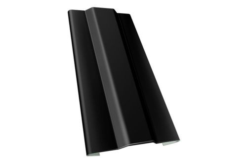 Защелка для кронштейна трубы GL PE RAL 9005 черный — 1